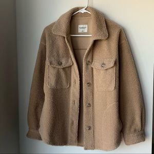 Abercrombie and Fitch Teddy Coat